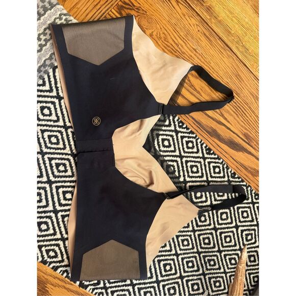 Honeylove Womens Black Mesh Convertible Strap CrossOver Wireless Bra Size XL - Picture 4 of 4